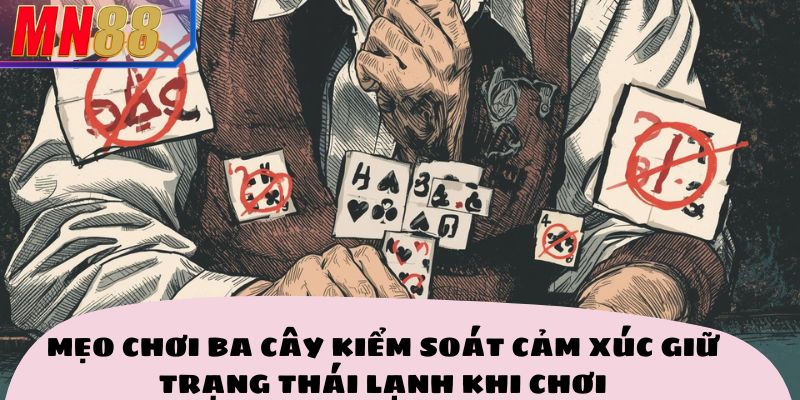 Kiểm soát cảm xúc giữ trạng thái lạnh khi chơi
